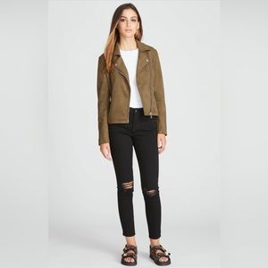 VIGOSS Faux Suede Moto Jacket NWT